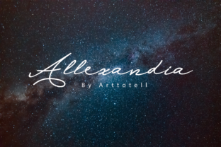 Allexandia: A Premium Handwritten Font for Web Design