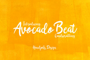 Avocado Beat: A Natural Typeface for Campaigns