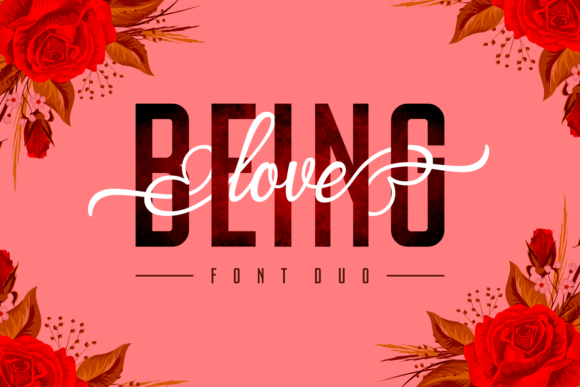 Being Love Duo: A Premium Font for Crafters