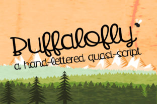 Buffalofly: A Hand-Lettered Font for Small Business Branding