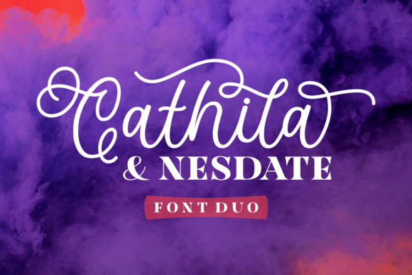 Cathila Nesdate: A Premium Font Duo for Your Brand