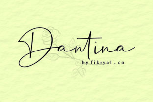 Dantina: A Premium Handwritten Font for Web Design