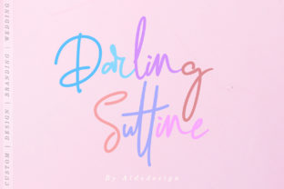 Darling Suttine: The Classy Script Font for Your Brand