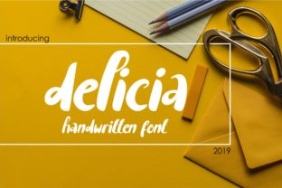 Delicia: A Fresh Handwritten Font for Your Brand