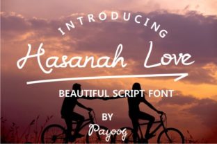 Hasanah Love: The Script Font for Modern Branding