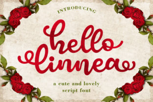 Hello Linnea: A Playful Script Font for Campaigns