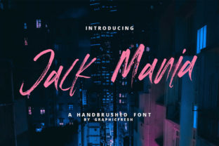 Jack Mania: A Contemporary Handwritten Font for Editorial Design