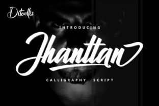 Jhanttan: A Bold Script Font for Brand Identity