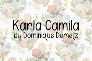 Karla Camila: The Perfect Handwritten Font for Crafters