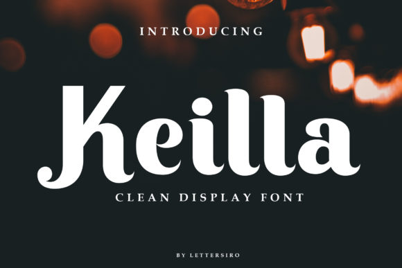 Keilla: A Clean Display Font for Bold Campaigns