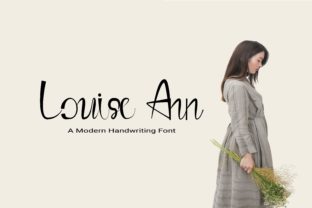 Louise Ann: A Premium Handwritten Font for Campaigns