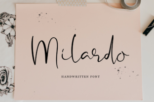 Milardo: The Handwritten Font for Modern Branding