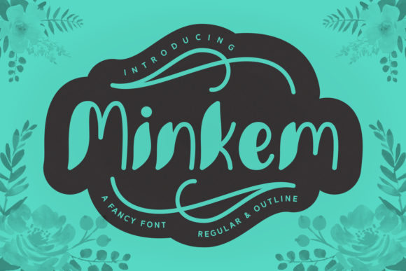 Minkem: A Playful Font for Summer Branding