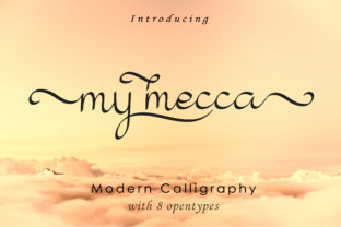 My Mecca: A Modern Script Font for Web Design