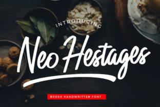 Neo Hestages: A Modern Script Font for Web Design