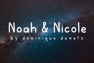 Noah Nicole: A Modern Script Font for Editorial Design