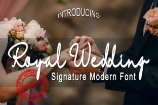 Royal Wedding: A Premium Handwritten Font for Business