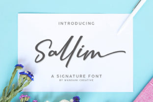 Sallim: A Handwritten Font for Modern Editorial Design