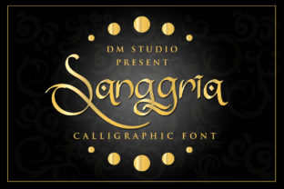 Sanggria: A Classy Handwritten Font for Campaigns