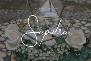 Saputra: A Luxurious Script Font for Your Brand