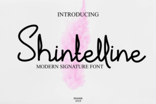 Shintelline: A Signature Script Font for Web Design