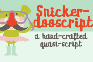 Snickerdooscript: A Whimsical Font for Editorial Design