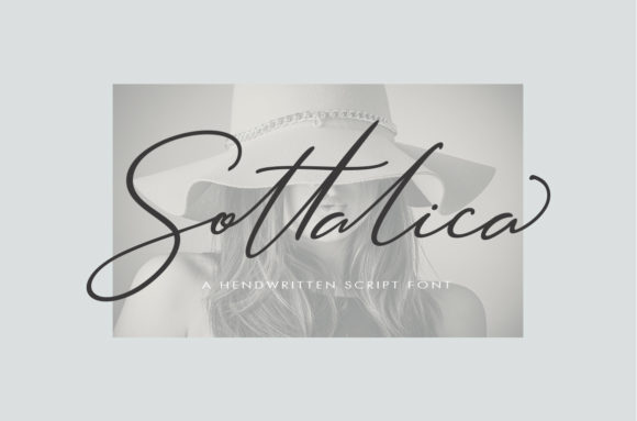 Sottalica: A Modern Calligraphy Font for Makers