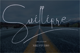 Suillirre: A Modern Handwritten Typeface for Web Design