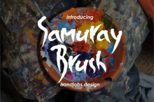 Sumuray Brush: A Bold Font for Editorial Design