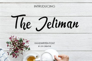 The Jeliman: A Modern Calligraphy Font for Branding
