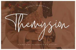 Themysion: A Classy Script Font for Brand Identity
