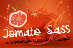 Tomato Sass: A Handwritten Font for Your Brand