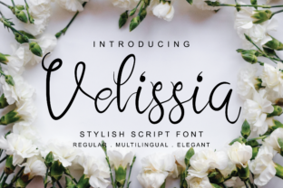 Velissia: A Premium Script Font for Campaigns