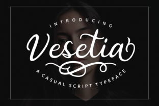 Vesetia: A Premium Script Font for Modern Web Design