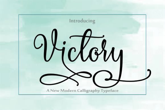 Victory Font Review: A Handwritten Typeface for Brand Identity