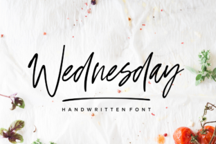 Wednesday Vibes: A Fresh Hand-Lettering Font for Business