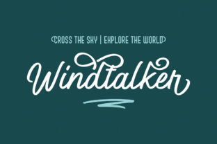 Windtalker Font: A Script Typeface for Small Business